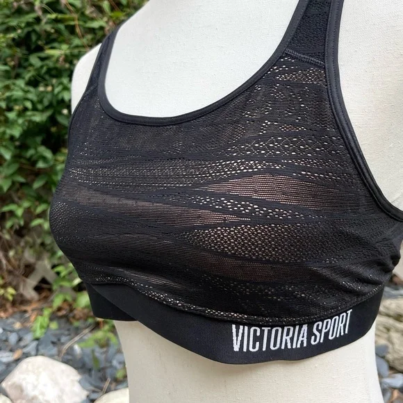 NWOT Victoria Sport “The Player” Lace Overlay Criss-cross Racerback Sports Bra - Picture 14 of 16